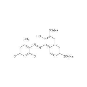 o-tuluidine-4-AZO-3-hydroxy-2,7-napthalenedisulfonic acid disodium salt d2